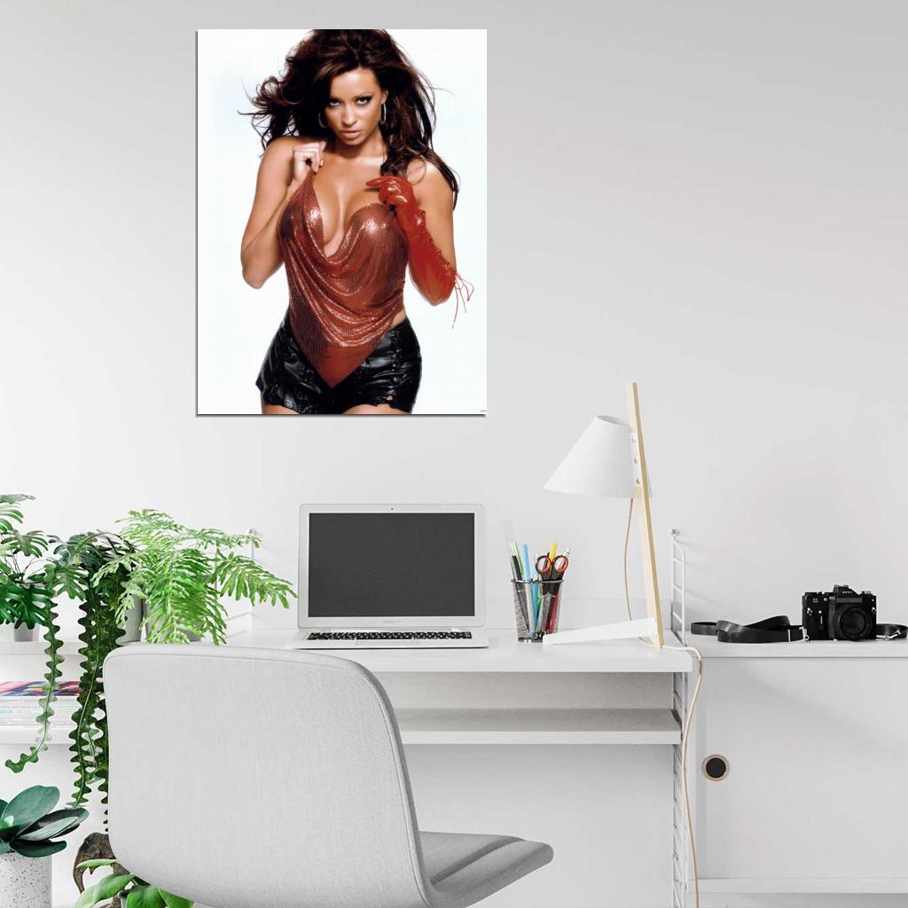Candice Michelle Sexy Hot Model Wall Art Print Poster