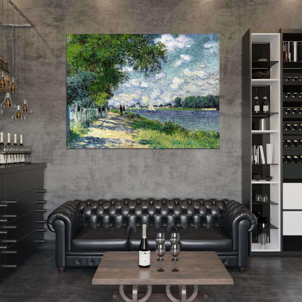 Nature Monet Retro Painting Vintage Wall Art Print Poster