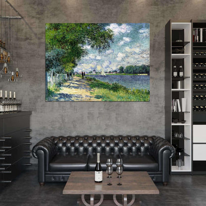 Nature Monet Retro Painting Vintage Wall Art Print Poster