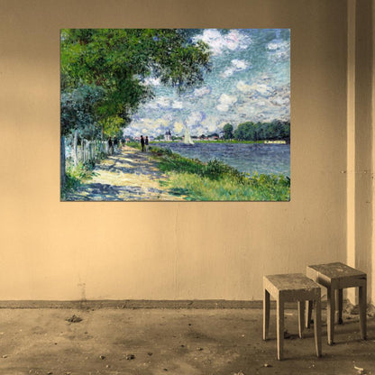 Nature Monet Retro Painting Vintage Wall Art Print Poster