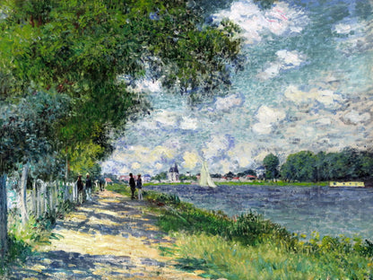 Nature Monet Retro Painting Vintage Wall Art Print Poster