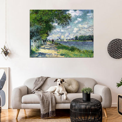 Nature Monet Retro Painting Vintage Wall Art Print Poster