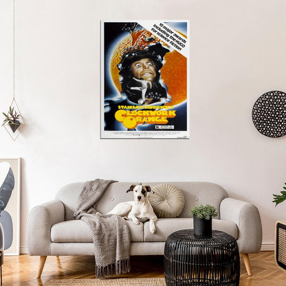 A Clockwork Orange Kubrick Movie Retro Vintage Wall Art Print Poster