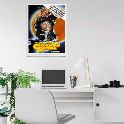 A Clockwork Orange Kubrick Movie Retro Vintage Wall Art Print Poster