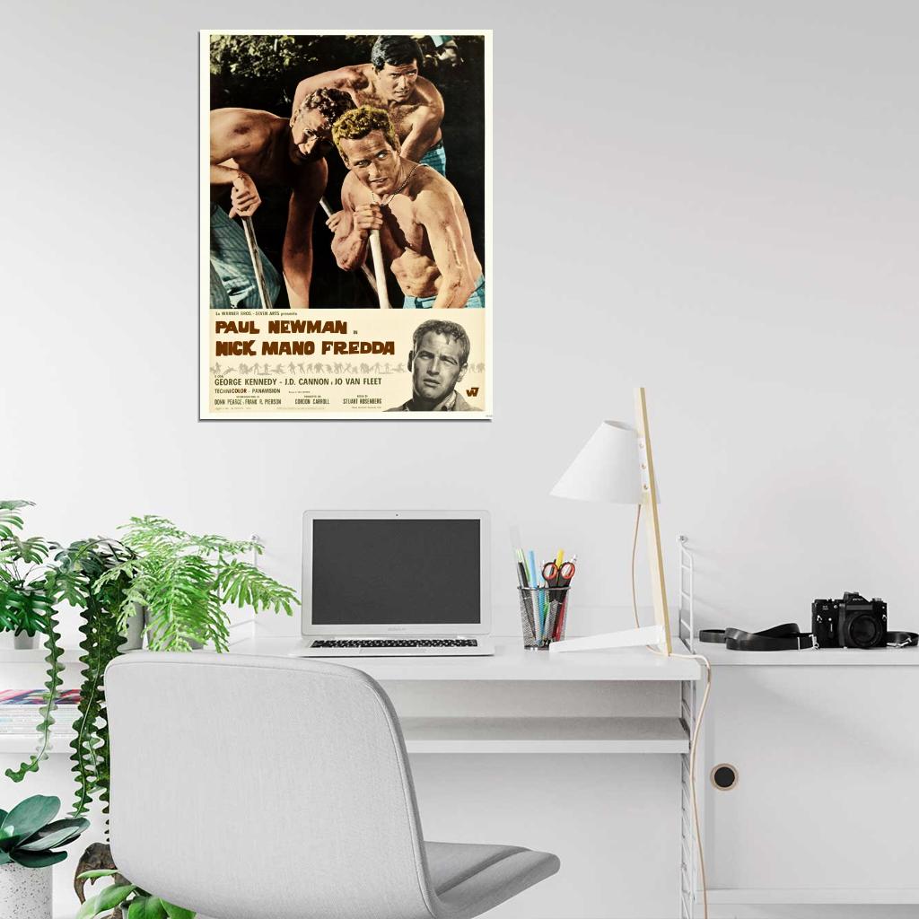 Cool Hand Luke Classic Movie Vintage Wall Art Print Poster