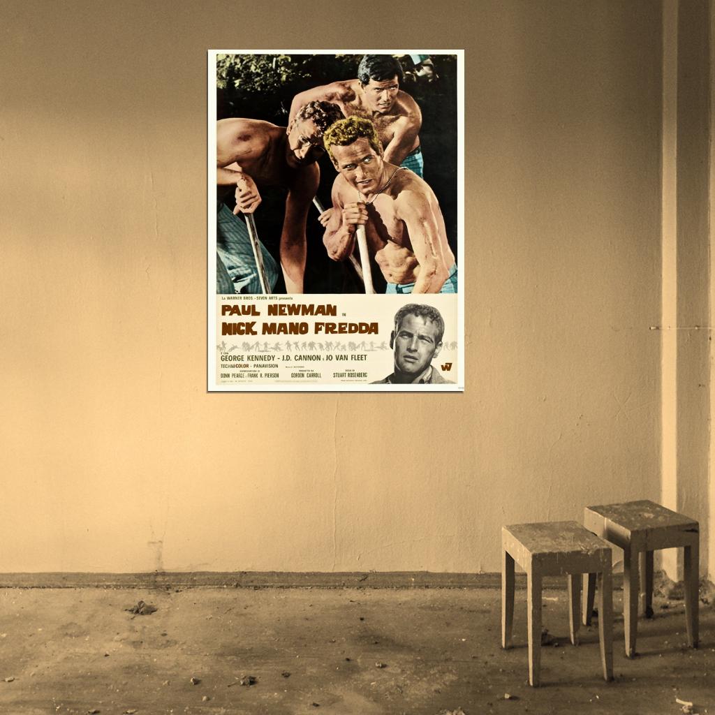 Cool Hand Luke Classic Movie Vintage Wall Art Print Poster