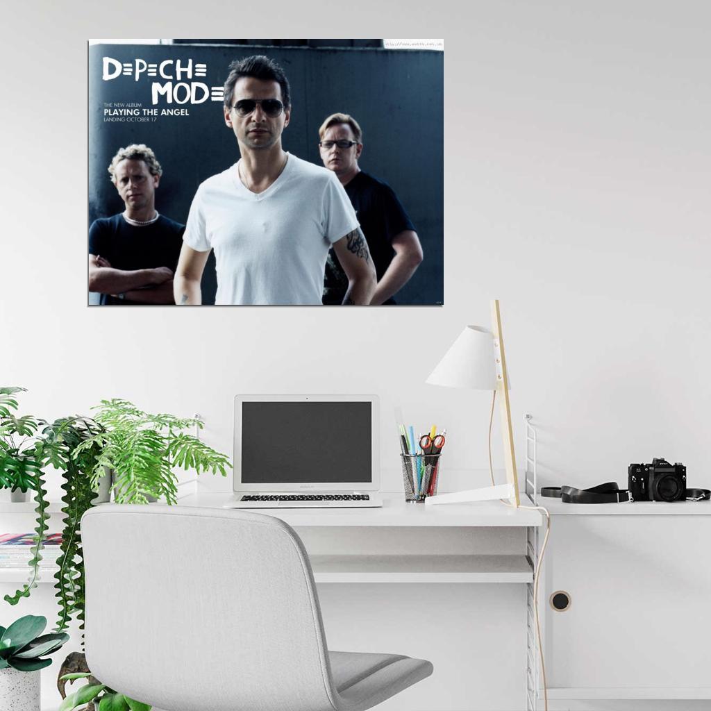 Depeche Mode Electronic Music Band Group Wall Art Print Poster