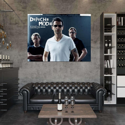 Depeche Mode Electronic Music Band Group Wall Art Print Poster
