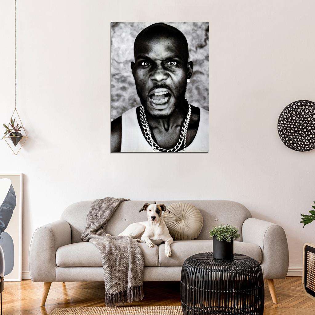 DMX Amazing Cool Portrait Rap Hip Hop Singer Wall Art Print Poster