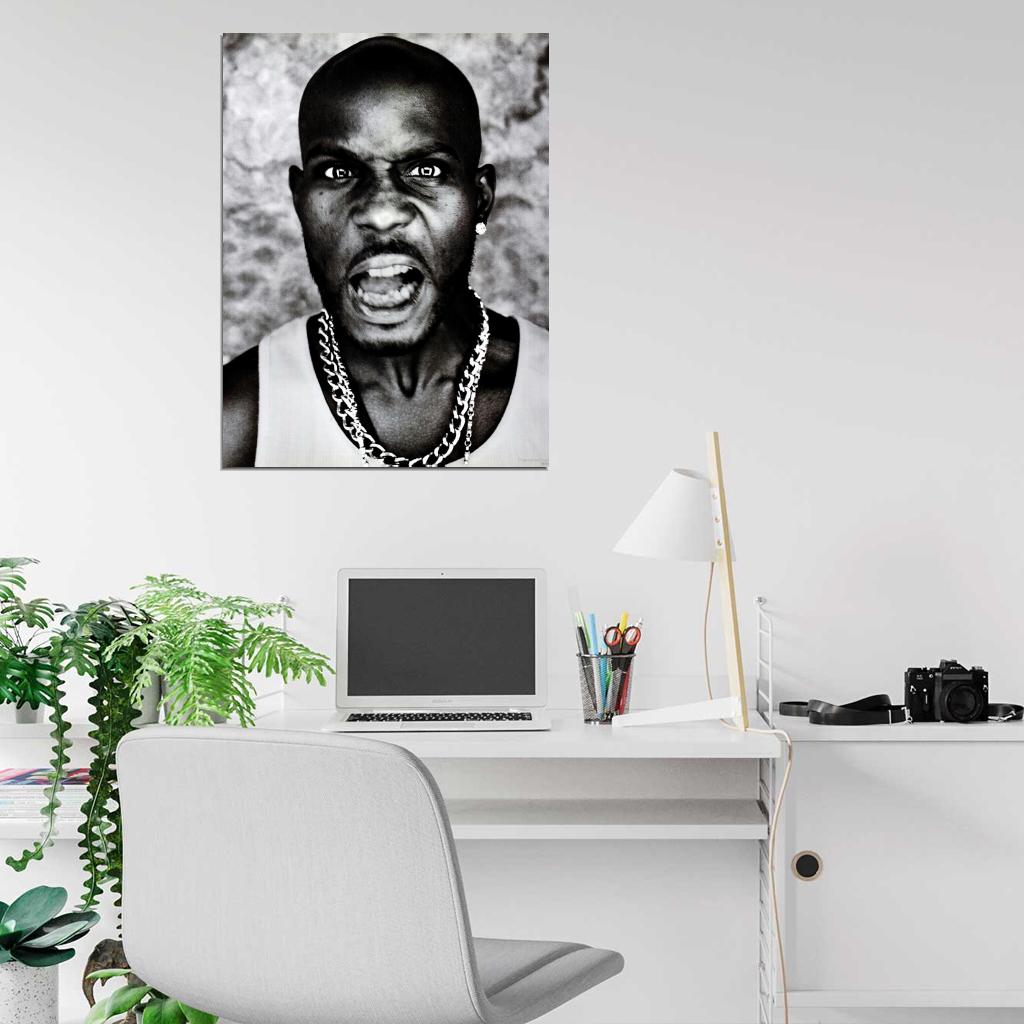 DMX Amazing Cool Portrait Rap Hip Hop Singer Wall Art Print Poster