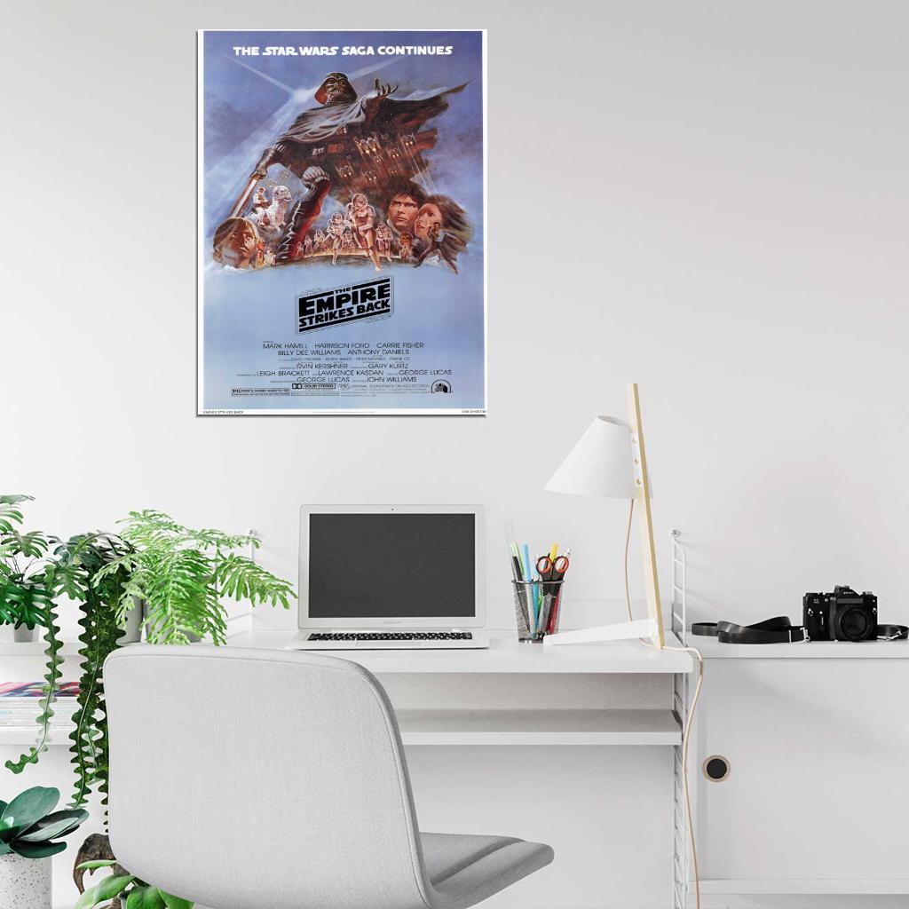 Star Wars The Empire Strikes Back Movie Wall Art Print Poster