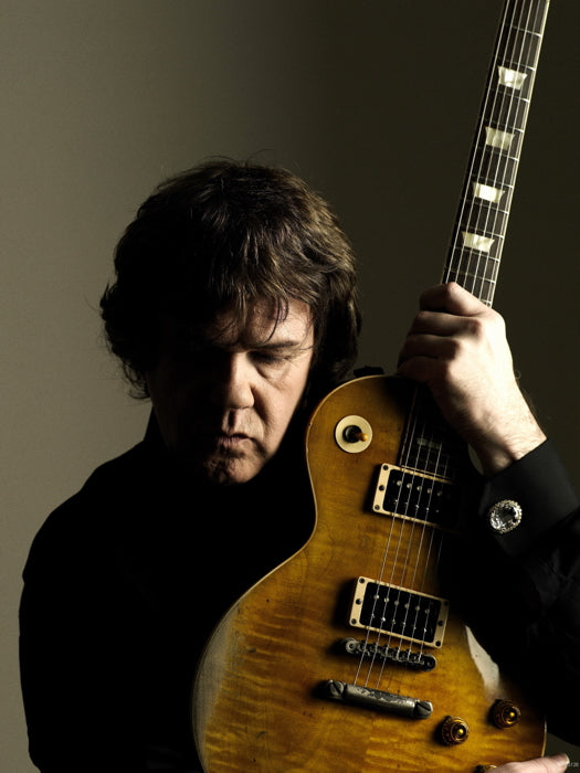 Gary Moore Portrait Guitar Hard Rock Singer Wall Art Print Poster