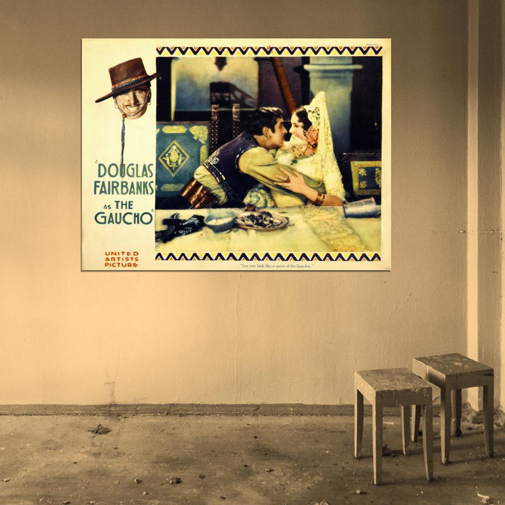 The Gaucho Retro Classic Movie Vintage Wall Art Print Poster