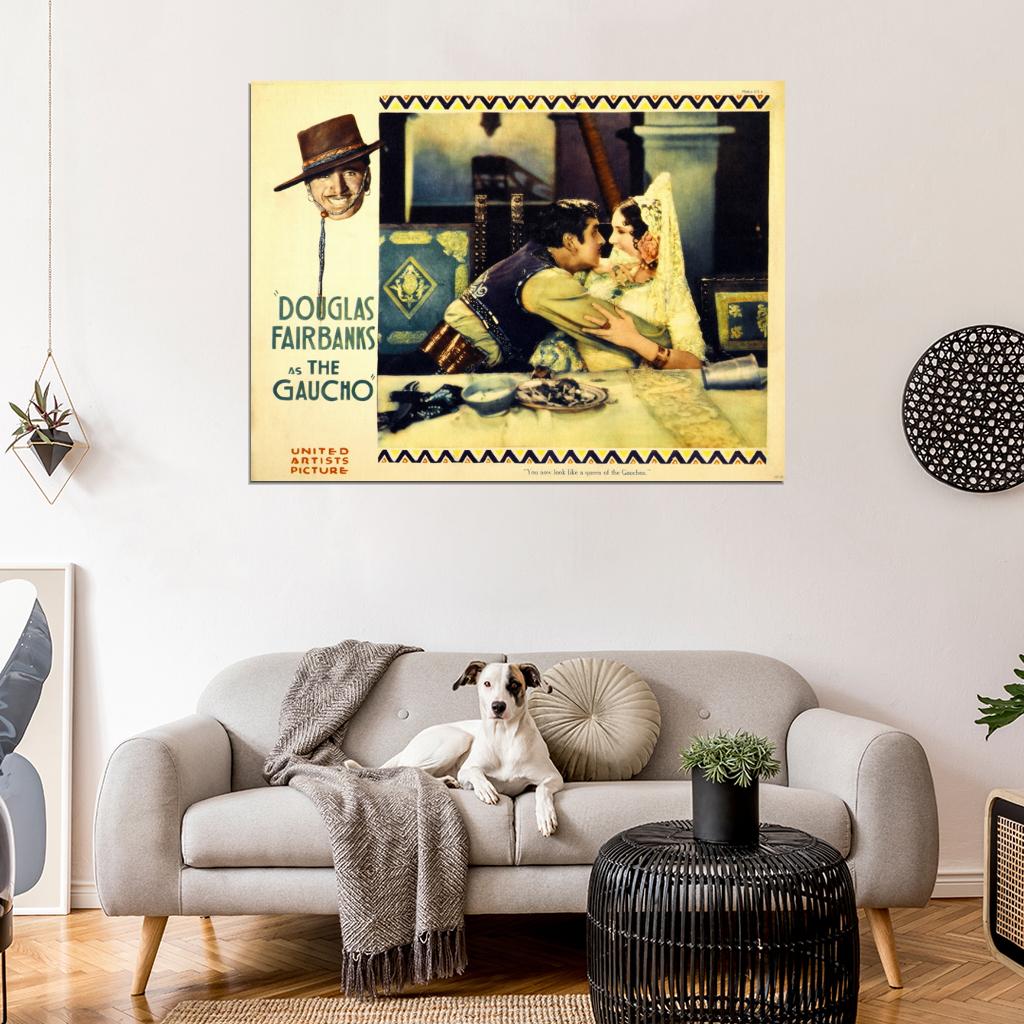 The Gaucho Retro Classic Movie Vintage Wall Art Print Poster