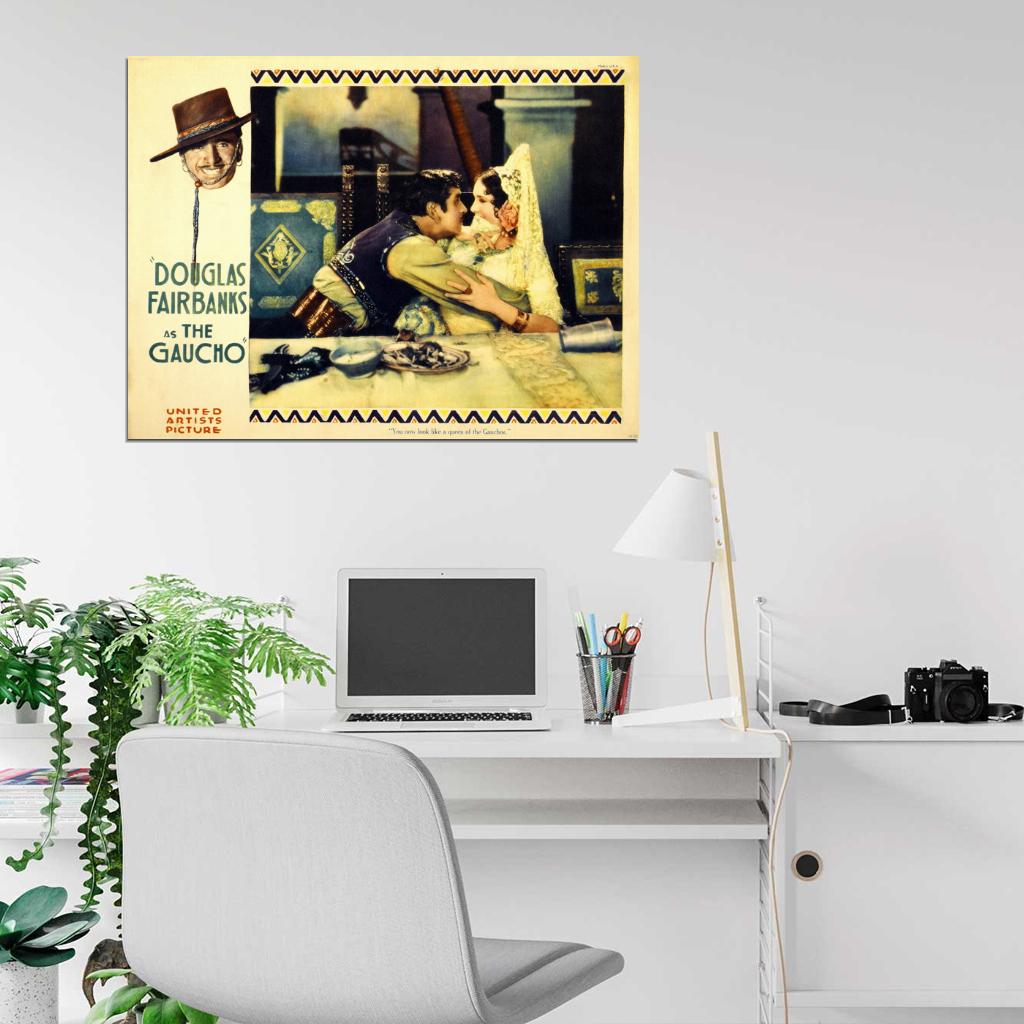 The Gaucho Retro Classic Movie Vintage Wall Art Print Poster