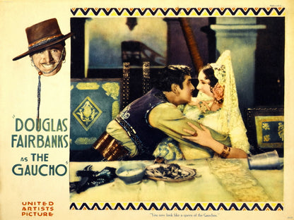 The Gaucho Retro Classic Movie Vintage Wall Art Print Poster