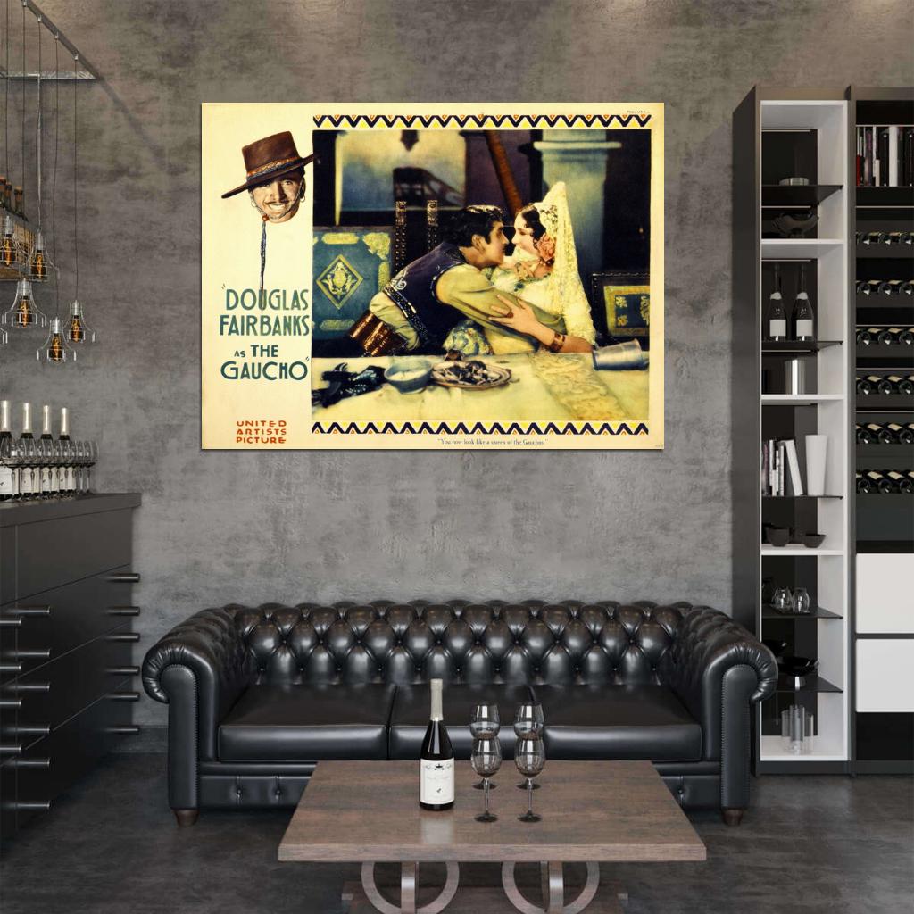 The Gaucho Retro Classic Movie Vintage Wall Art Print Poster