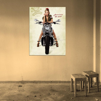 Marisa Miller American Hot Pin Up Model Wall Art Print Poster