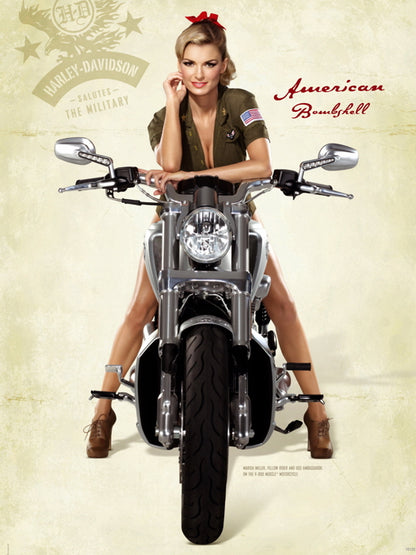 Marisa Miller American Hot Pin Up Model Wall Art Print Poster