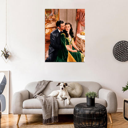Gone With The Wind Retro Classic Movie Vintage Wall Art Print Poster