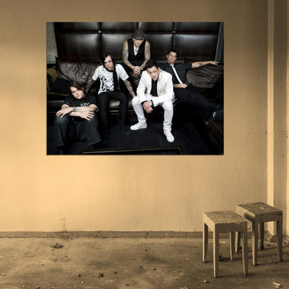 Good Charlotte Rock Band Music Group Wall Art Print Poster