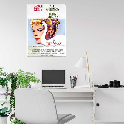 The Swan Grace Kelly Retro Movie Vintage Wall Art Print Poster