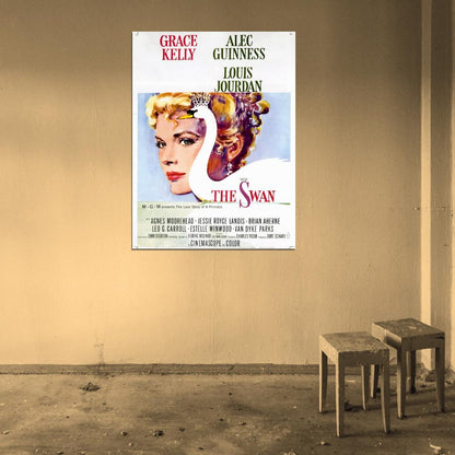 The Swan Grace Kelly Retro Movie Vintage Wall Art Print Poster
