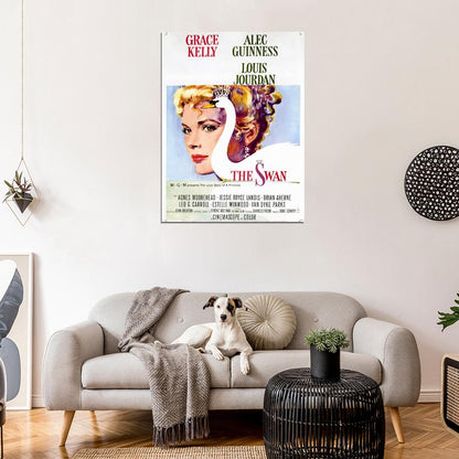 The Swan Grace Kelly Retro Movie Vintage Wall Art Print Poster