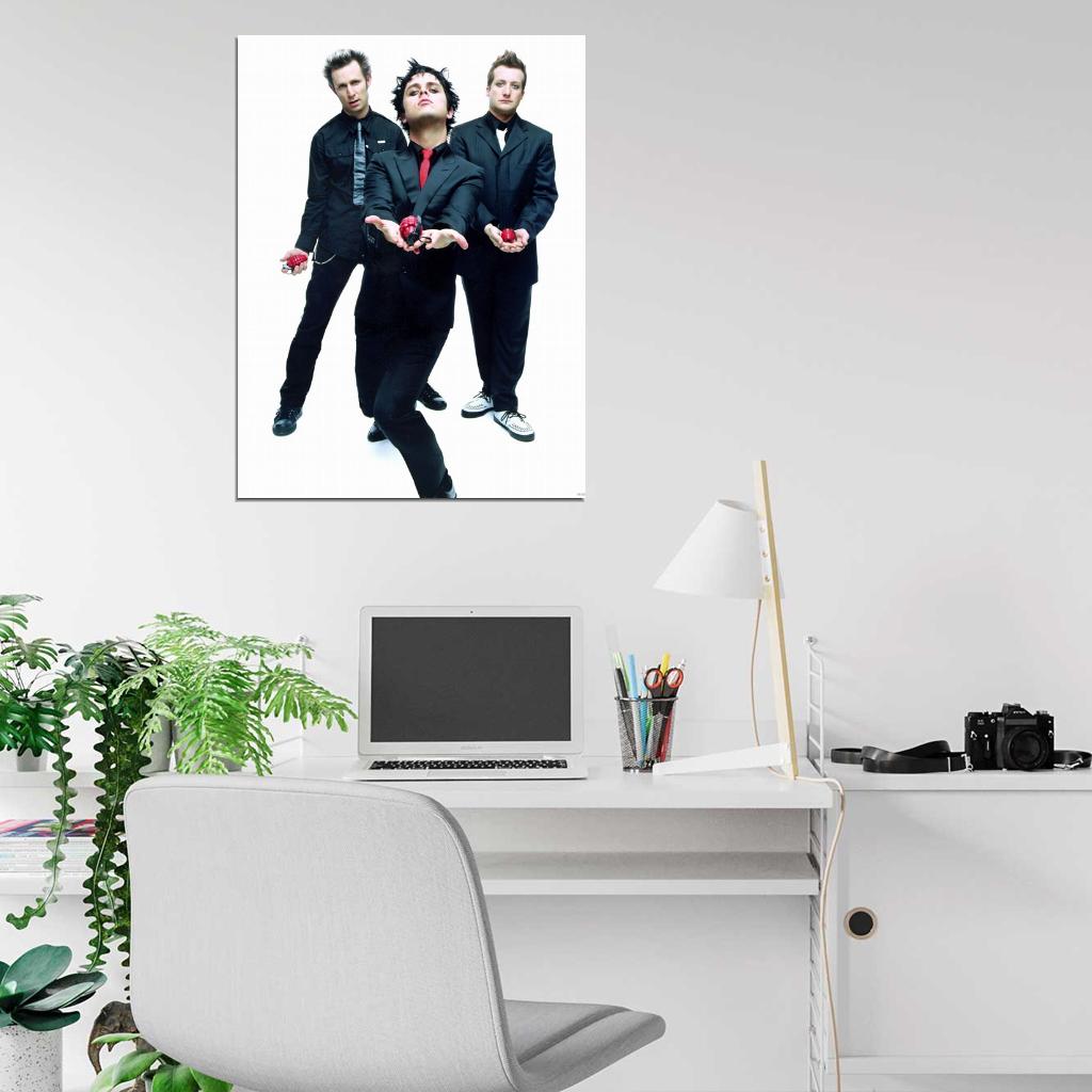Green Day American Idiot Punk Rock Music Band Wall Art Print Poster