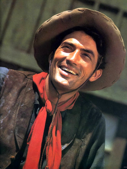Gregory Peck Retro Classic Actor Wall Art Print Poster