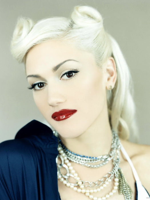 Gwen Stefani Portrait Pop Music Singer Wall Art Print Poster