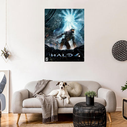 Halo Master Chief Video Game Wall Art Print Poster