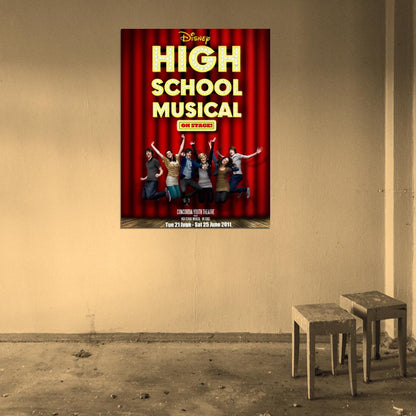 High School Musical Characters Tv Series Wall Art Print Poster