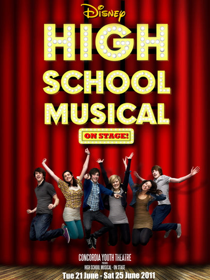High School Musical Characters Tv Series Wall Art Print Poster