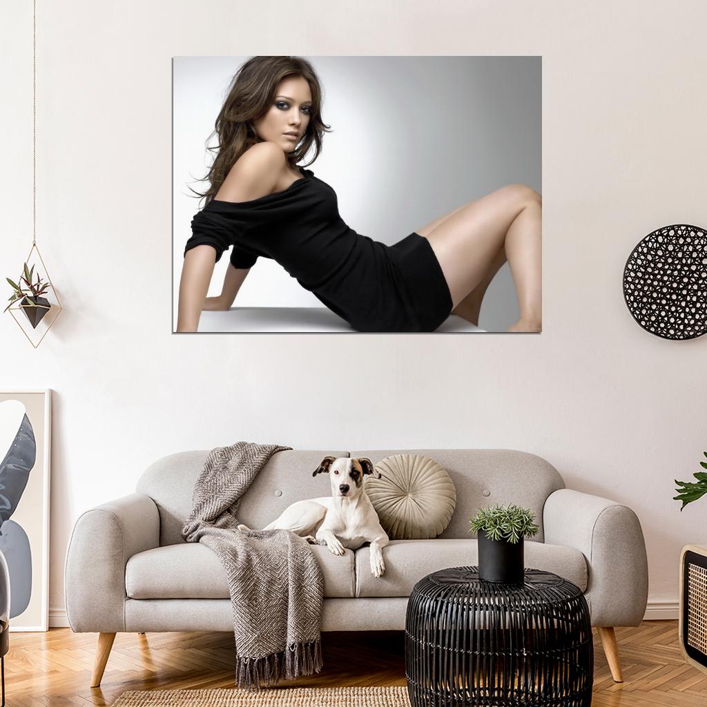 Hilary Duff Hot Sexy Actress Pop Music Singer Wall Art Print Poster