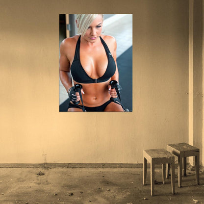 Hope Alexa Sexy Hot Body Wall Art Print Poster