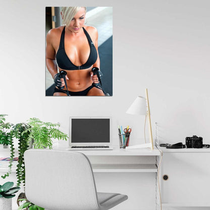 Hope Alexa Sexy Hot Body Wall Art Print Poster