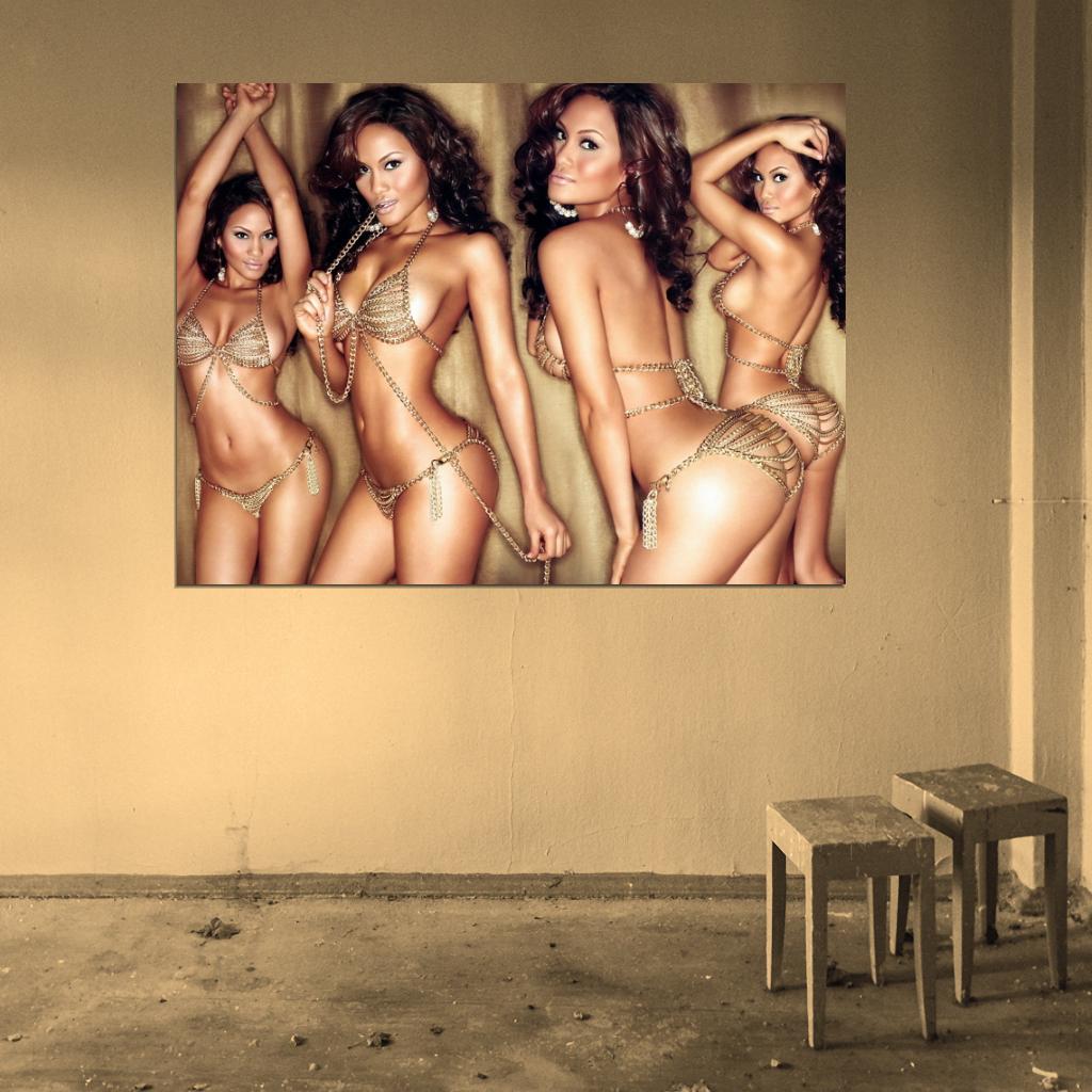 Daphne Joy Hot Sexy Model Wall Art Print Poster