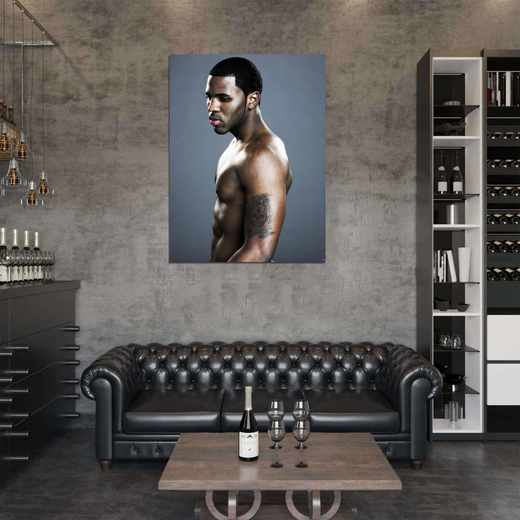 Jason Derulo Hot Body Pop R&B Music Singer Wall Art Print Poster