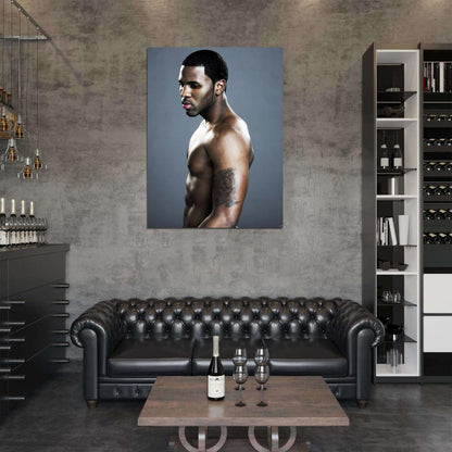 Jason Derulo Hot Body Pop R&B Music Singer Wall Art Print Poster