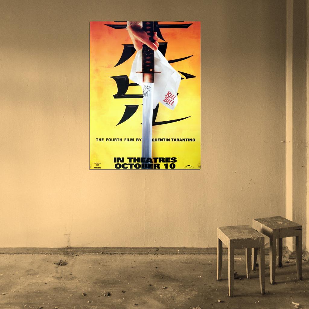 Kill Bill Movie Wall Art Print Poster