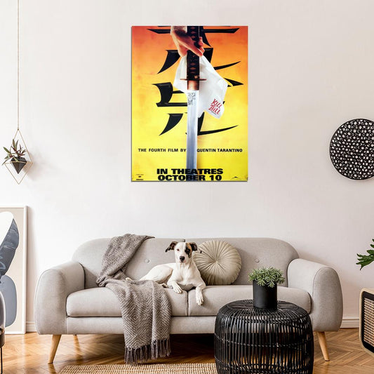Kill Bill Movie Wall Art Print Poster