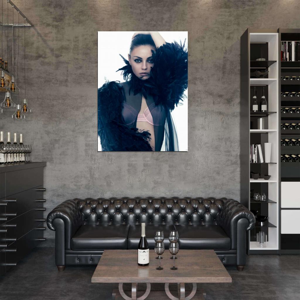 Mila Kunis Hot Sexy Actress Wall Art Print Poster