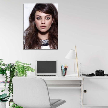 Mila Kunis Beautiful Portrait Actress Wall Art Print Poster