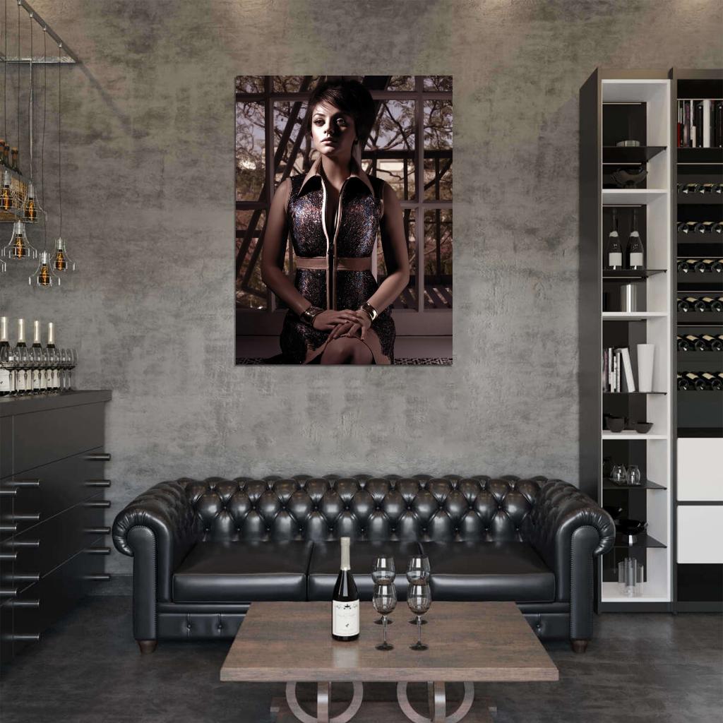 Mila Kunis Amazing Glamour Actress Wall Art Print Poster