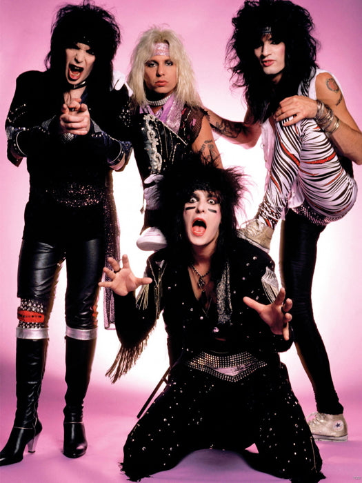 Motley Crue Heavy Metal Band Music Wall Art Print Poster