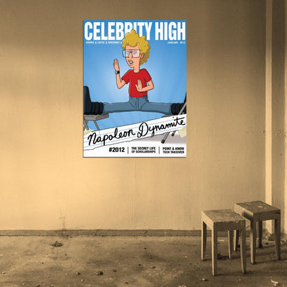 Napoleon Dynamite Art Movie Wall Art Print Poster