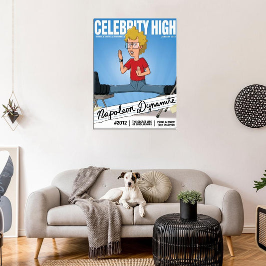 Napoleon Dynamite Art Movie Wall Art Print Poster