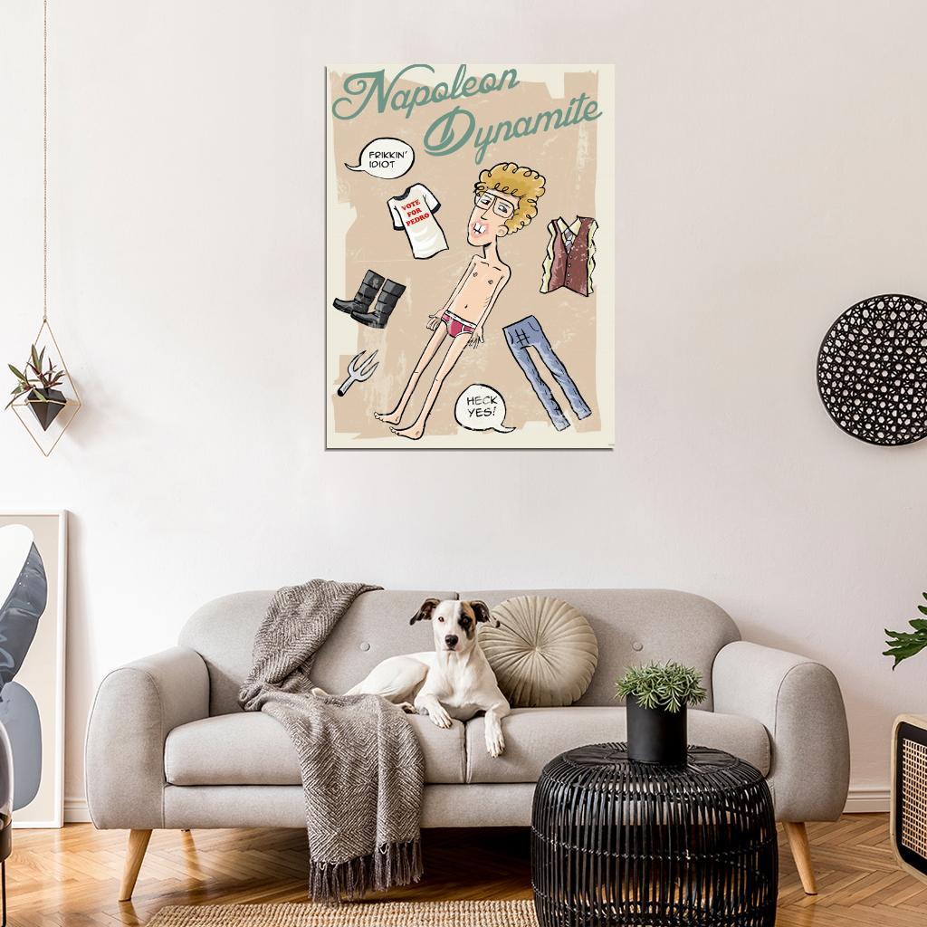 Napoleon Dynamite Movie Art Painting Wall Art Print Poster