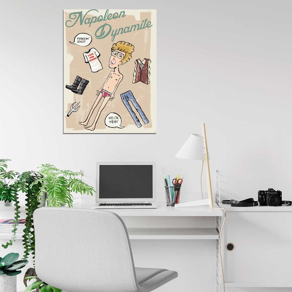 Napoleon Dynamite Movie Art Painting Wall Art Print Poster